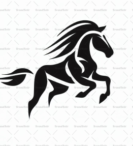 Galoppierendes Pferd